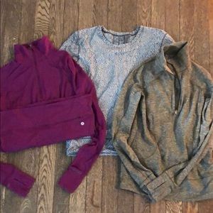 LULULEMON SWEATSHIRT BUNDLE